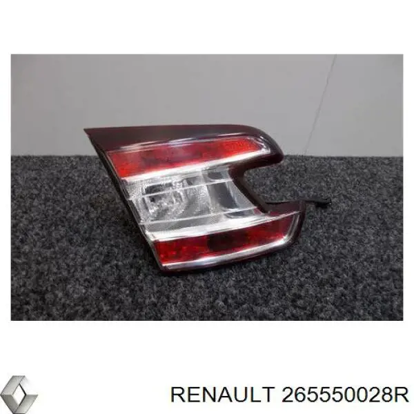 Lanterna traseira esquerda interna Renault (RVI) 265550028R preço, a partir de 73,21 USD