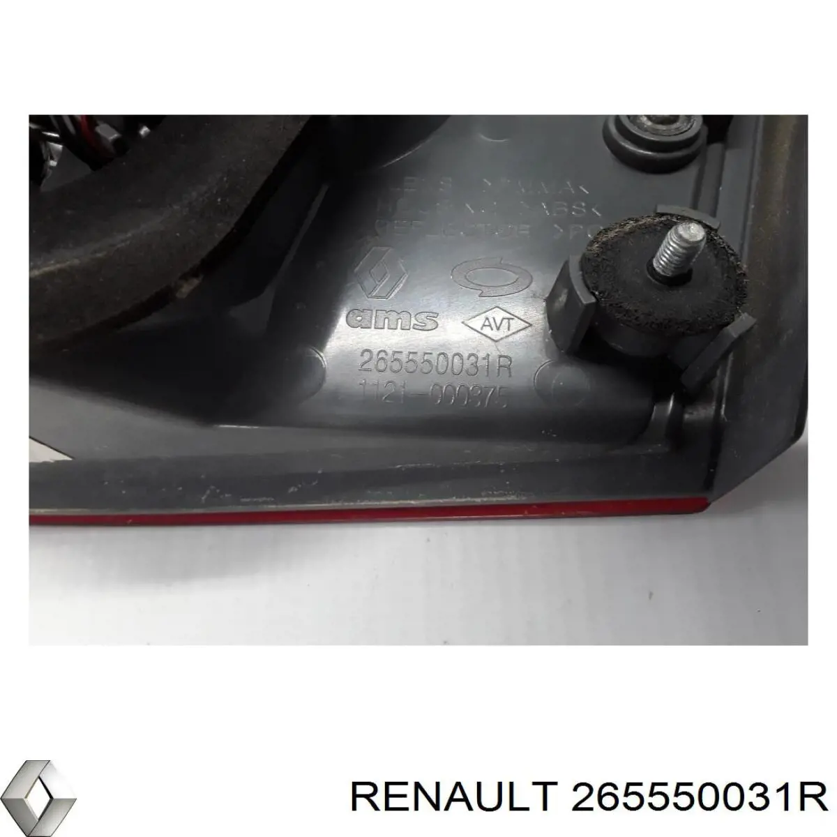 Compre 265550031R Renault (RVI) Lanterna traseira esquerda interna
