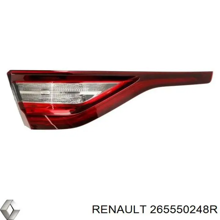 265550248R Renault (RVI) Lanterna traseira esquerda interna