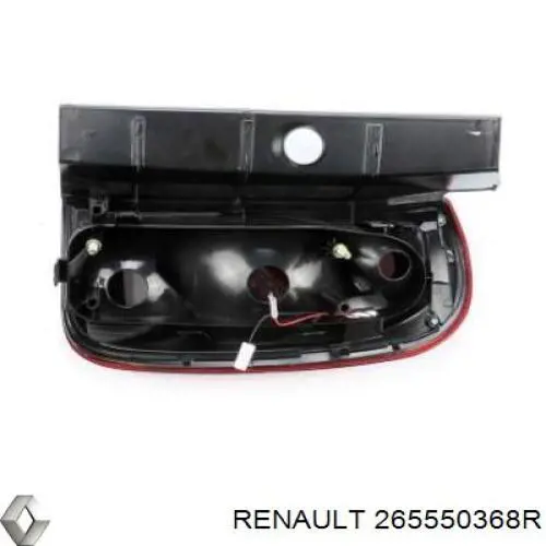 265550368R Renault (RVI) Lanterna traseira esquerda