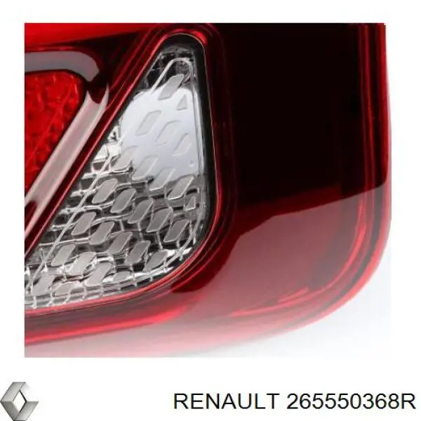 Compre 265550368R Renault (RVI) Lanterna traseira esquerda