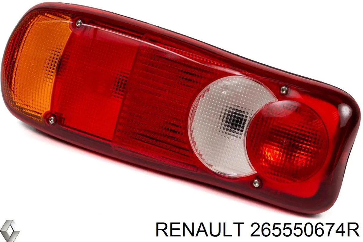 Compre 265550674R Renault (RVI) Lanterna traseira esquerda