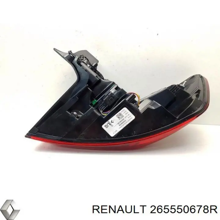 Lanterna traseira esquerda externa Renault (RVI) 265550678R preço, a partir de 270,15 USD