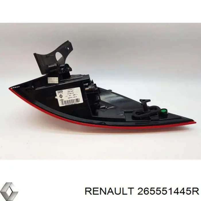 265551445R Renault (RVI) Lanterna traseira esquerda
