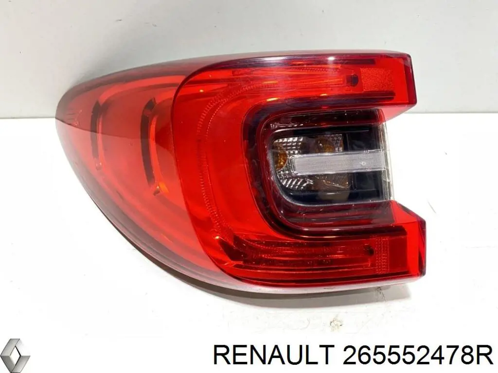 Lanterna traseira esquerda externa Renault (RVI) 265552478R preço, a partir de 226,34 USD