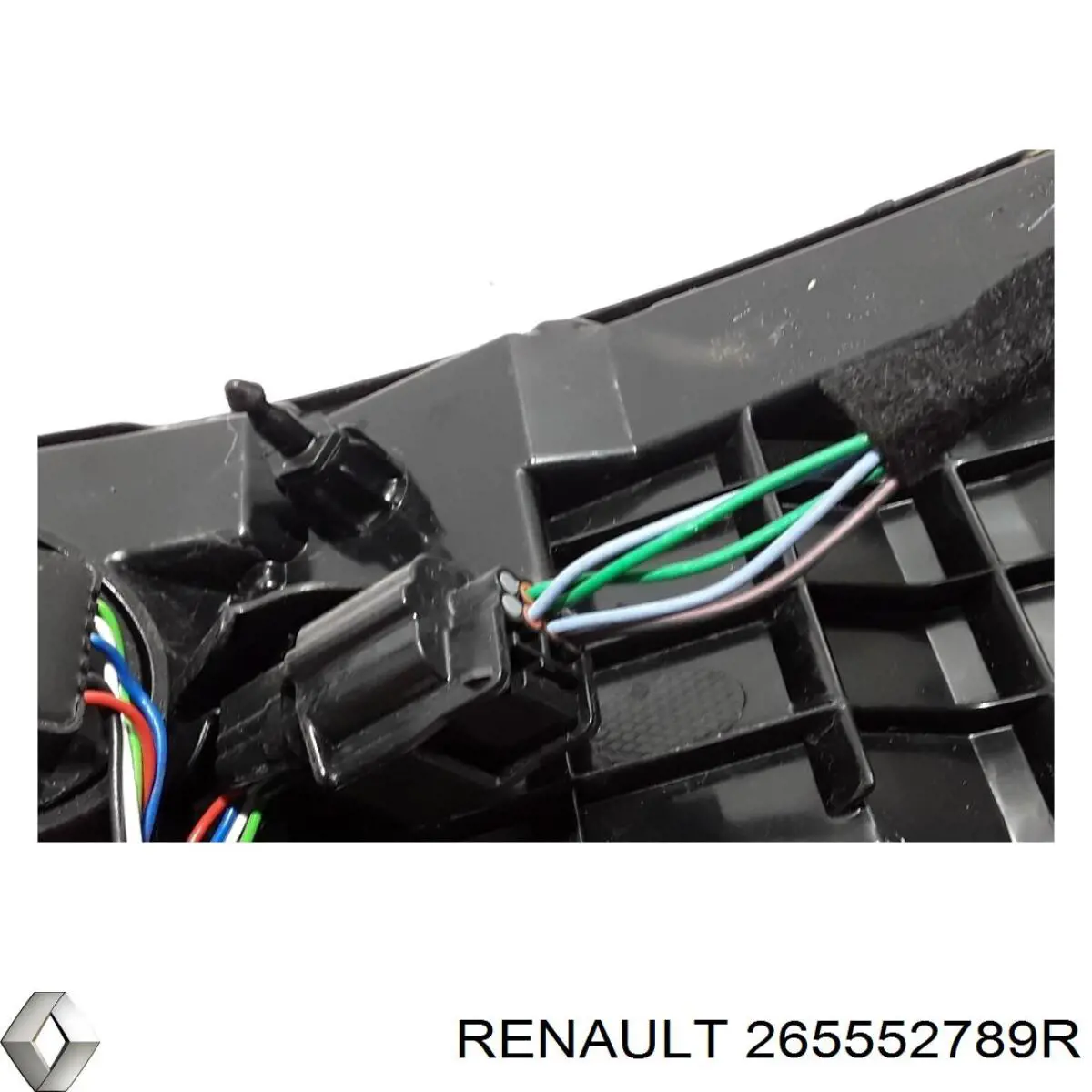 Lanterna traseira esquerda externa 265552789R Renault (RVI)
