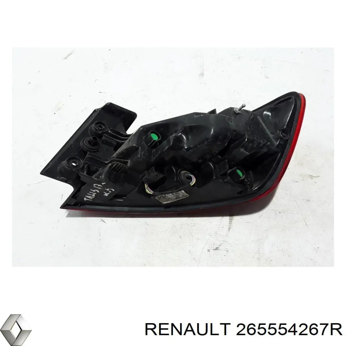 265554267R Renault (RVI) Lanterna traseira esquerda externa