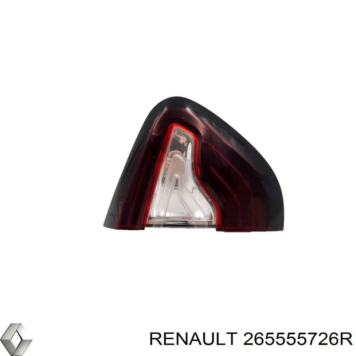 Lanterna traseira esquerda interna Renault (RVI) 265555726R preço, a partir de 68,10 USD
