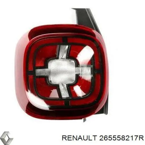 265558217R Renault (RVI) Lanterna traseira esquerda