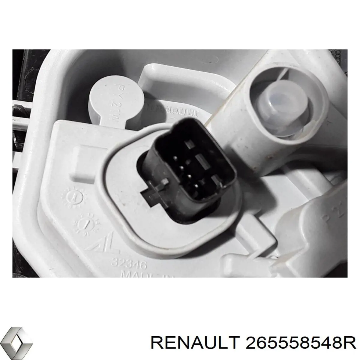 Compre 265558548R Renault (RVI) Lanterna traseira esquerda externa