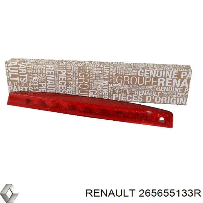 Retrorrefletor (refletor) do pára-choque traseiro esquerdo Renault (RVI) 265655133R preço, a partir de 15,64 USD