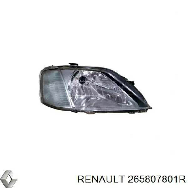 265807801R Renault (RVI) Lanterna de nevoeiro traseira direita