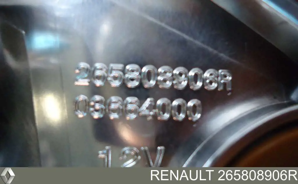 Compre 265808906R Renault (RVI) Lanterna de nevoeiro traseira direita