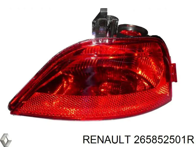 265852501R Renault (RVI) Lanterna de nevoeiro traseira esquerda