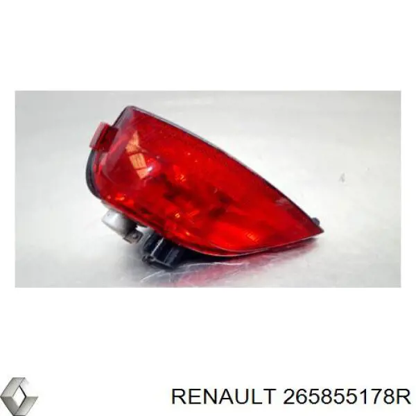 265855178R Renault (RVI) Lanterna de nevoeiro traseira esquerda