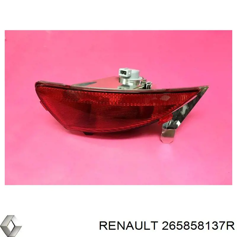 Lanterna do pára-choque traseiro esquerdo Renault (RVI) 265858137R preço, a partir de 98,75 USD
