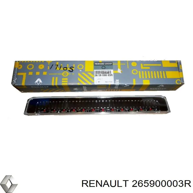 Sinal de parada traseiro adicional 04223870 Depo/Loro/Abakus