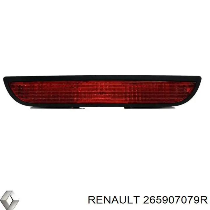 265907079R Renault (RVI) Sinal de parada traseiro adicional