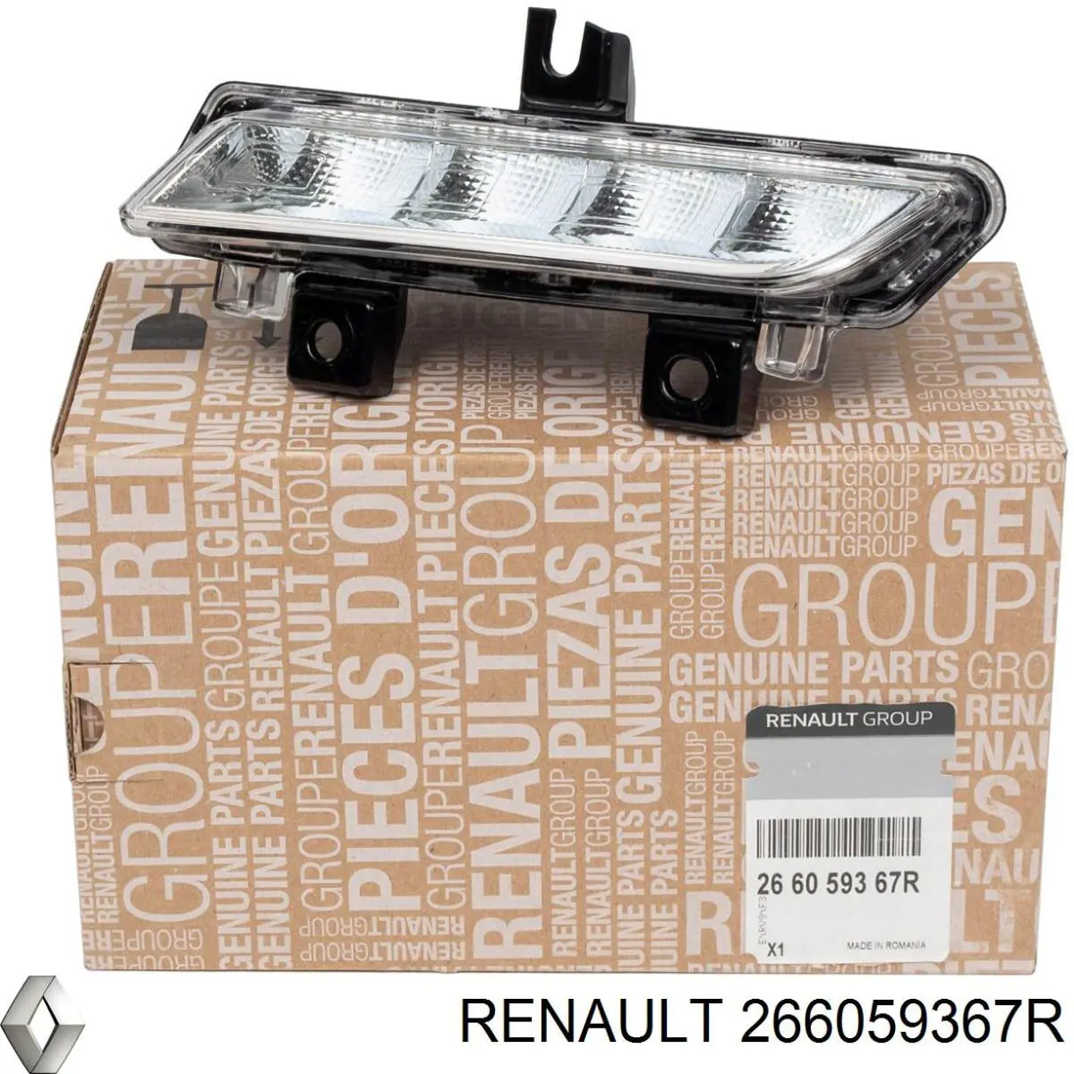266059367R Renault (RVI) Luzes máximas esquerdas