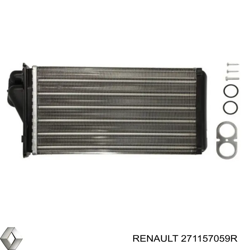 Radiador de forno (de aquecedor) Renault (RVI) 271157059R preço, a partir de 38,06 USD