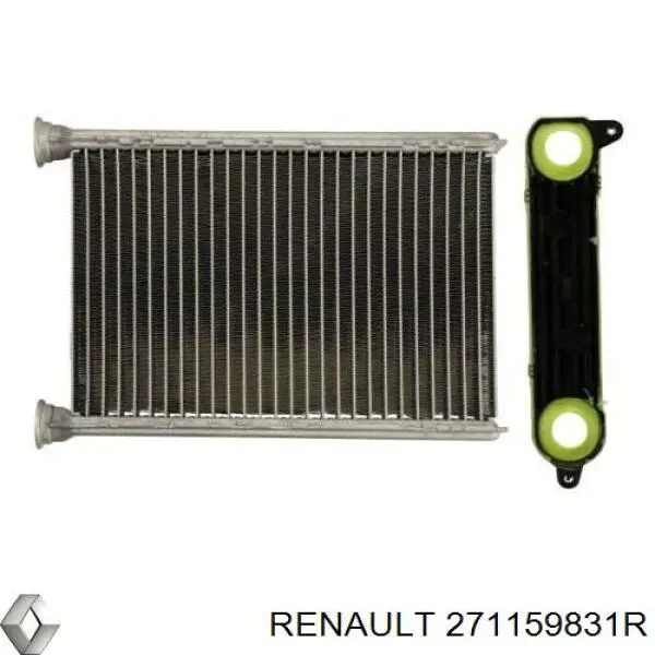 271159831R Renault (RVI) Radiador de forno (de aquecedor)
