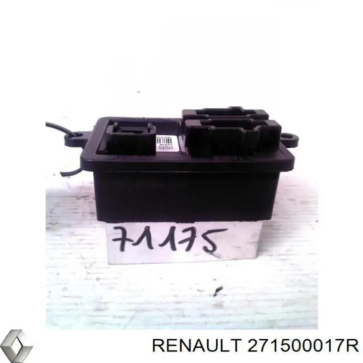 Resistor (resistência) de ventilador de forno (de aquecedor de salão) Renault (RVI) 271500017R preço, a partir de 54,48 USD