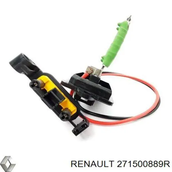 Resistor (resistência) de ventilador de forno (de aquecedor de salão) Renault (RVI) 271500889R preço, a partir de 39,77 USD