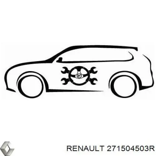 271504503R Renault (RVI) Resistor (resistência) de ventilador de forno (de aquecedor de salão)