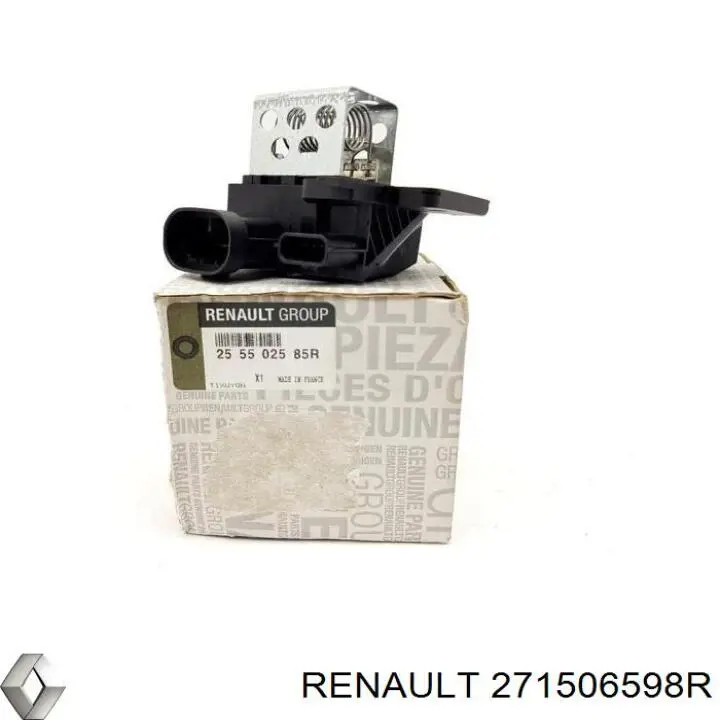 Compre 271506598R Renault (RVI) Resistor (resistência) de ventilador de forno (de aquecedor de salão)