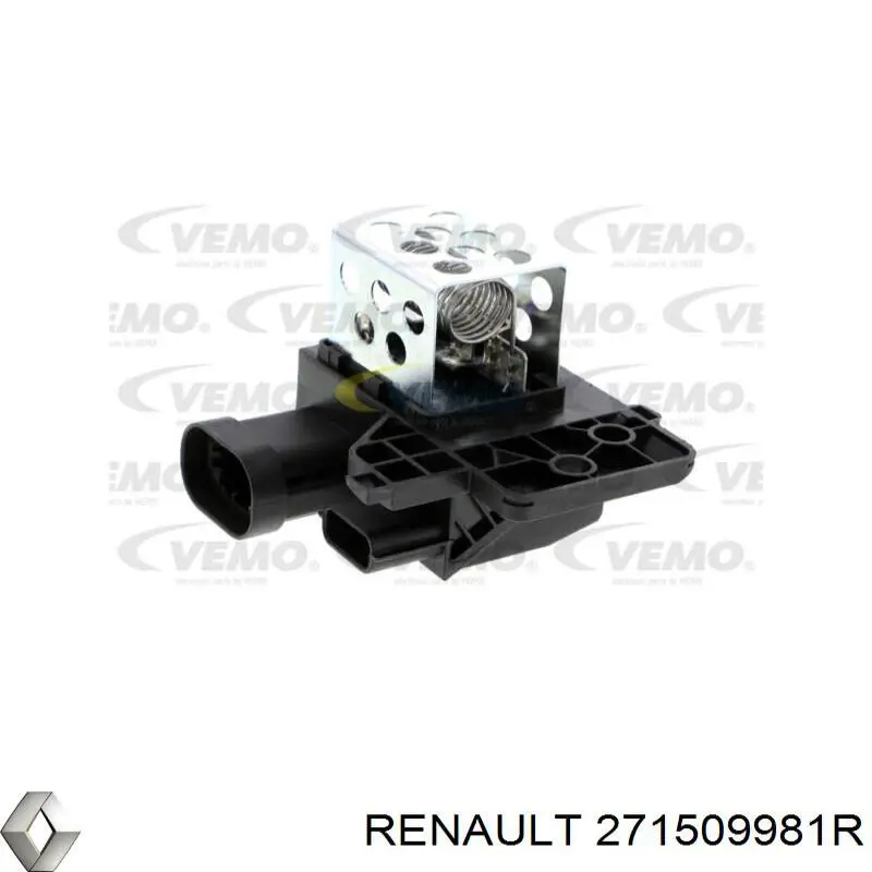 Compre 271509981R Renault (RVI) Resistor (resistência) de ventilador de forno (de aquecedor de salão)