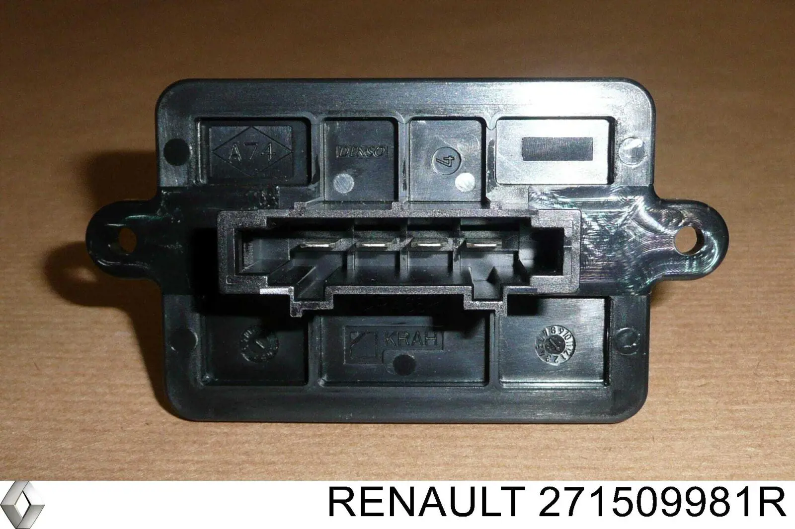 Resistor (resistência) de ventilador de forno (de aquecedor de salão) Renault (RVI) 271509981R preço, a partir de 42,56 USD