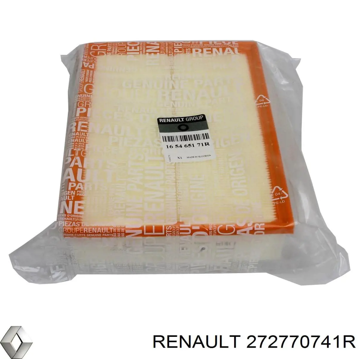 Compre 272770741R Renault (RVI) Filtro de salão