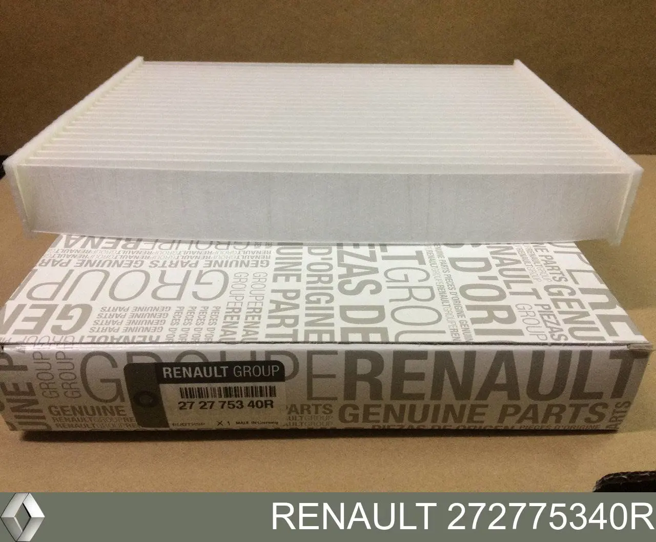 272775340R Renault (RVI) Filtro de salão