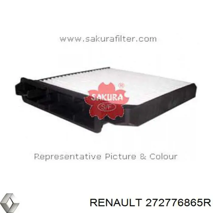 Filtro de salão Renault (RVI) 272776865R preço, a partir de 15,19 USD