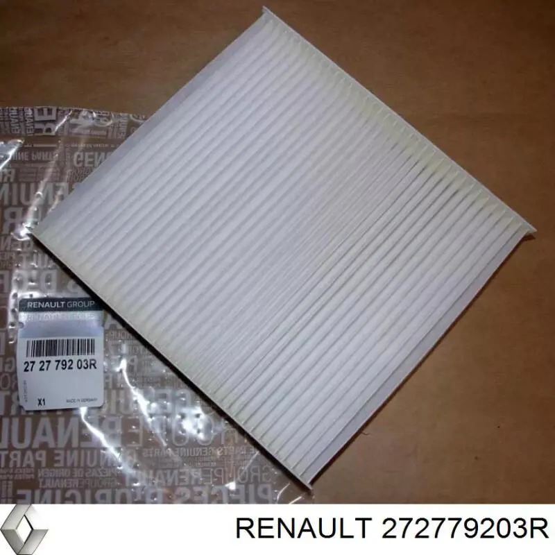 272779203R Renault (RVI) Filtro de salão