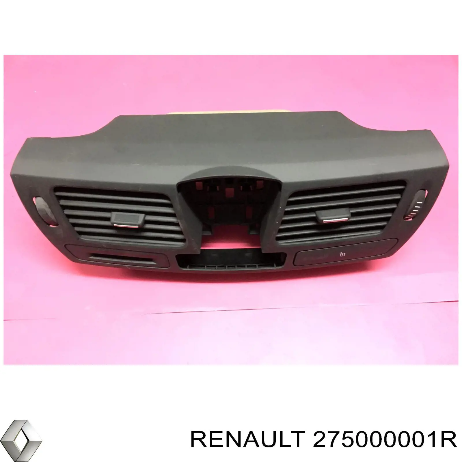 Grelha de ventilação de salão no "painel de instrumentos" Renault (RVI) 275000001R preço, a partir de 40,93 USD