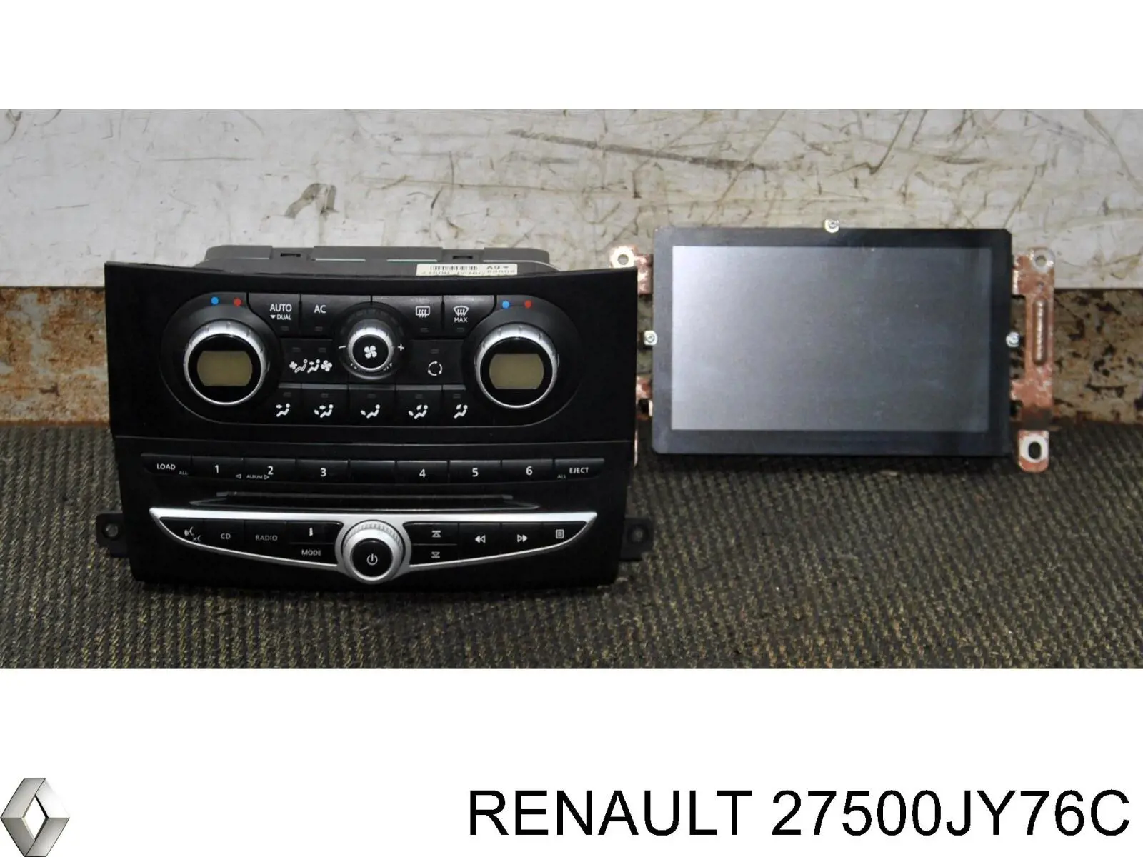 27500JY76C Renault (RVI) Unidade de controlo dos modos de aquecimento/condicionamento