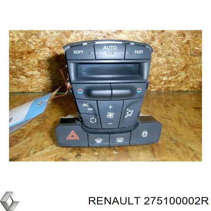 275100002R Renault (RVI) Unidade de controlo dos modos de aquecimento/condicionamento