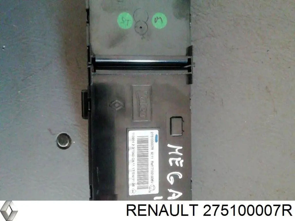 275100007R Renault (RVI) Unidade de controlo dos modos de aquecimento/condicionamento