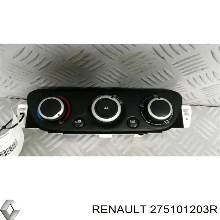 275101203R Renault (RVI) Unidade de controlo dos modos de aquecimento/condicionamento
