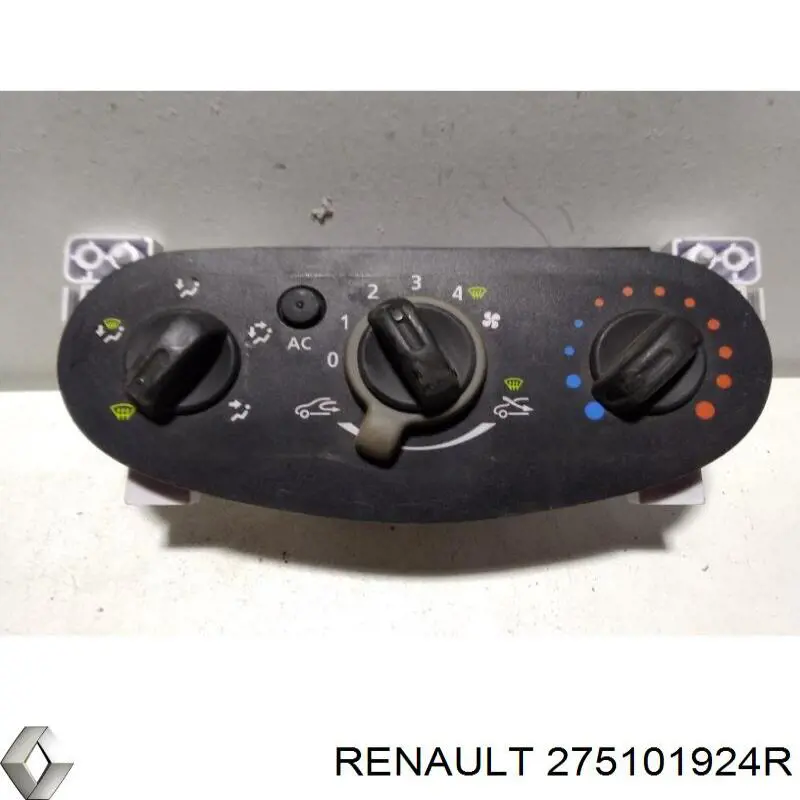 Unidade de controlo dos modos de aquecimento/condicionamento Renault (RVI) 275101924R preço, a partir de 90,39 USD
