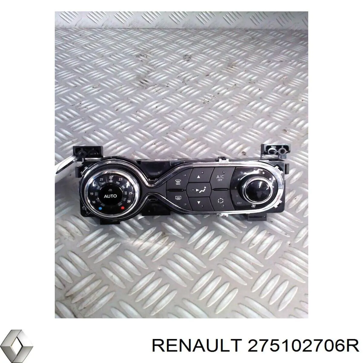 275102706R Renault (RVI) Unidade de controlo dos modos de aquecimento/condicionamento