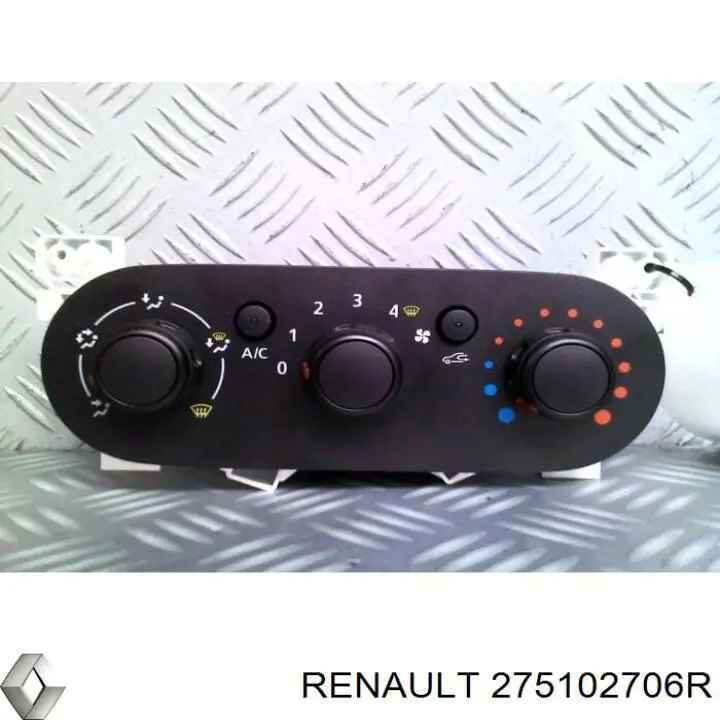 Unidade de controlo dos modos de aquecimento/condicionamento Renault (RVI) 275102706R preço, a partir de 124,29 USD