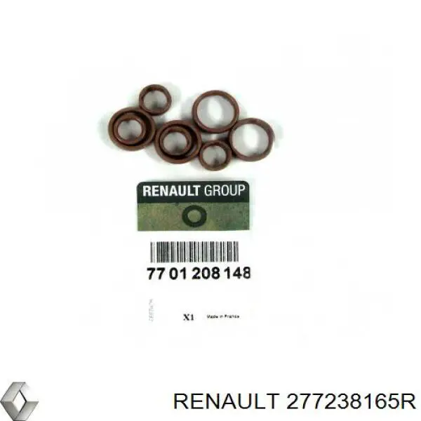 277238165R Renault (RVI) Sensor de temperatura de ar no salão