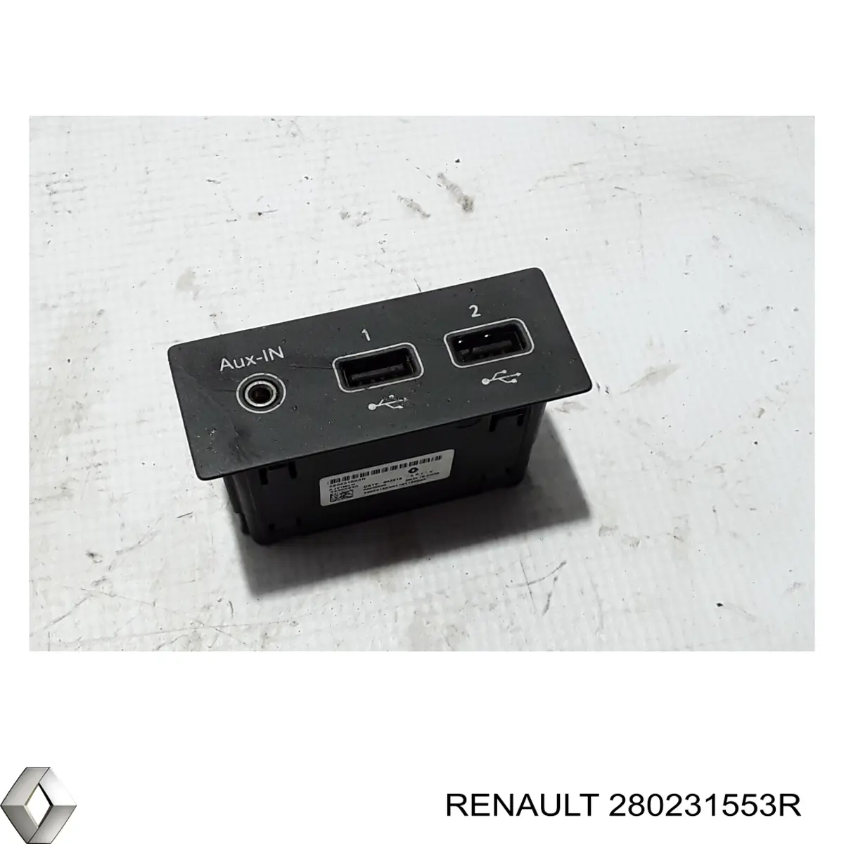 Concentrador USB Renault (RVI) 280231553R preço, a partir de 57,89 USD