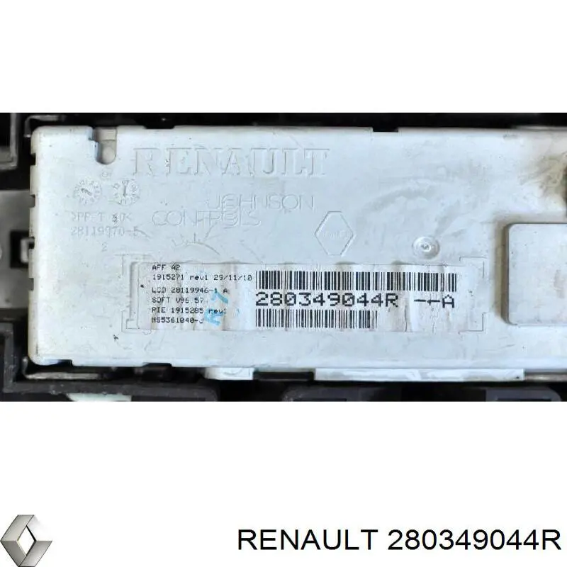 Mostrador multifuncional Renault (RVI) 280349044R preço, a partir de 55,87 USD