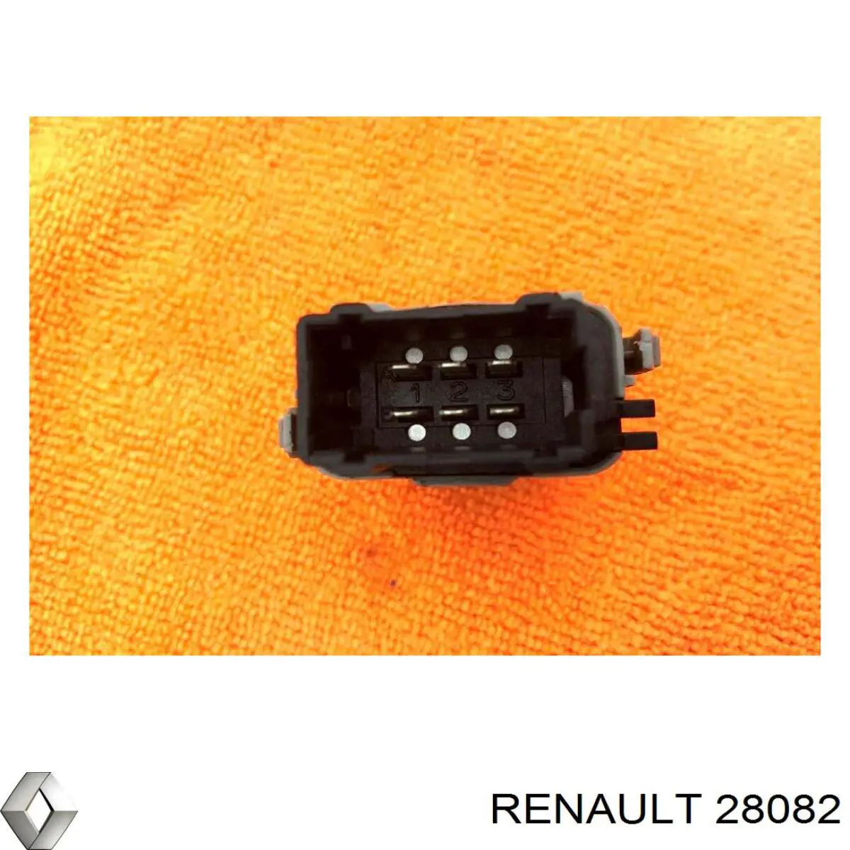 Unidade de botões traseira direita de controlo de elevador de vidro 28082 Renault (RVI)