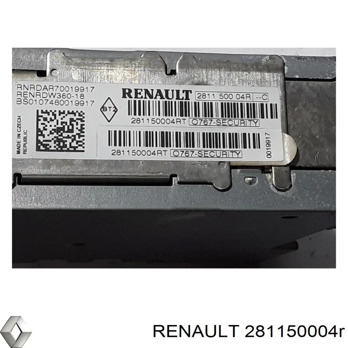 Aparelhagem de som (rádio AM/FM) Renault (RVI) 281150004R preço, a partir de 98,92 USD