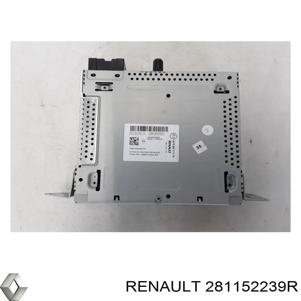 281153870R Nissan/Infiniti Aparelhagem de som (rádio AM/FM)