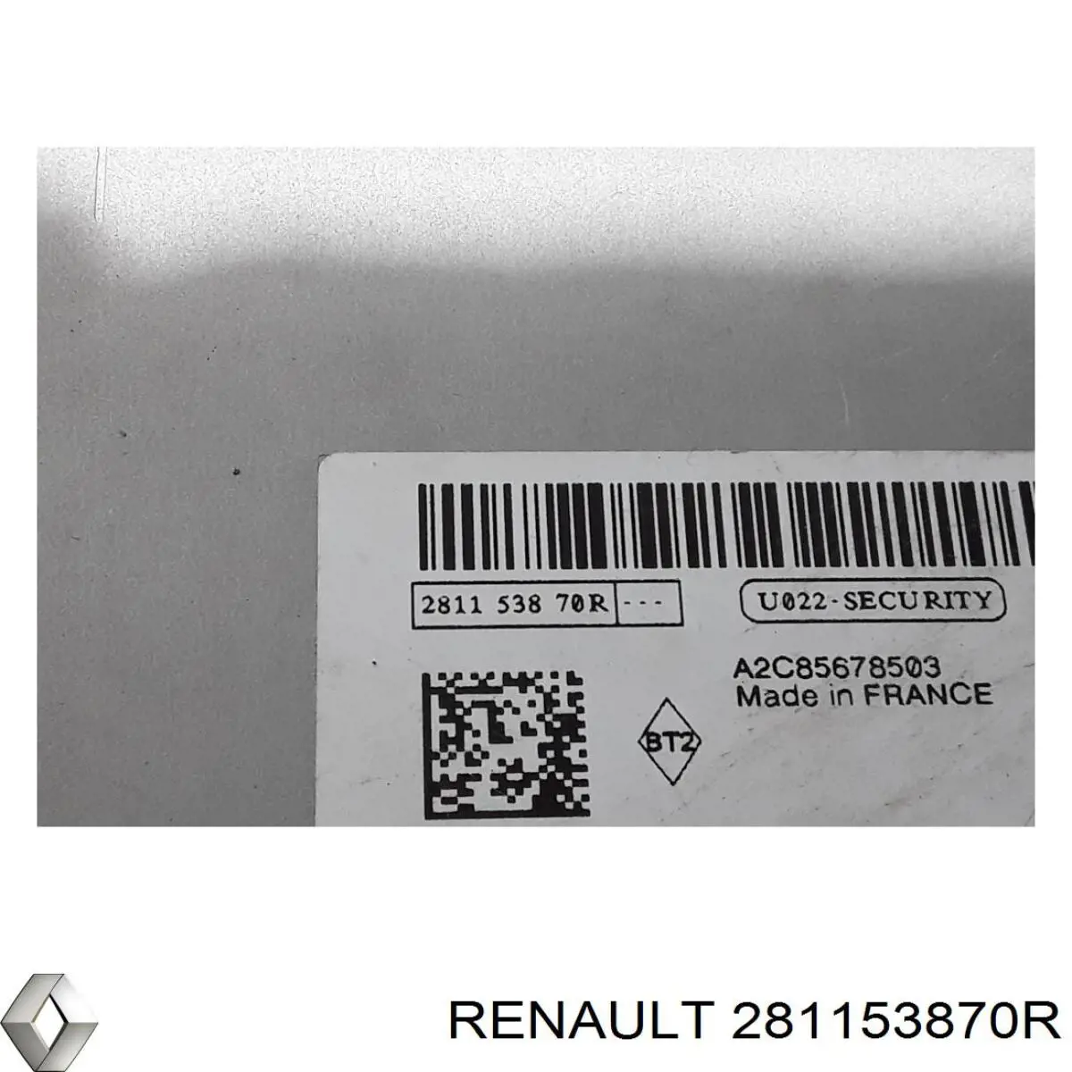 Aparelhagem de som (rádio AM/FM) Renault (RVI) 281153870R preço, a partir de 217,93 USD